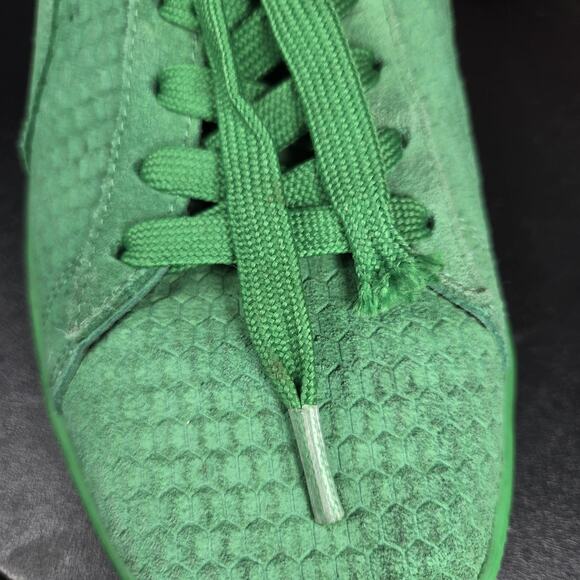 Puma Classics Sneakers Mens 9.5 Archive Green Textured Suede 1968 Heritage Low - Picture 12 of 12